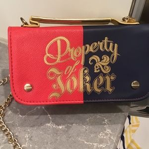 Suicide Squad pocketbook with attached wallet